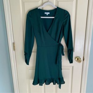 Gianni Bini Forest Green Dress XS